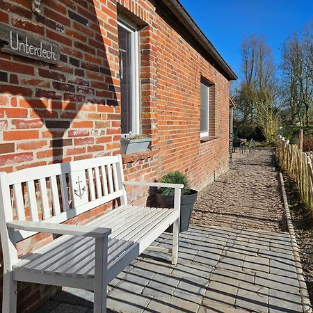 Smittshoern 3 - Nordsee Erdgeschosswohnung Mit Eingezaeunten Garten, Kamin Und Lounge! Altfunnixsiel Extérieur photo