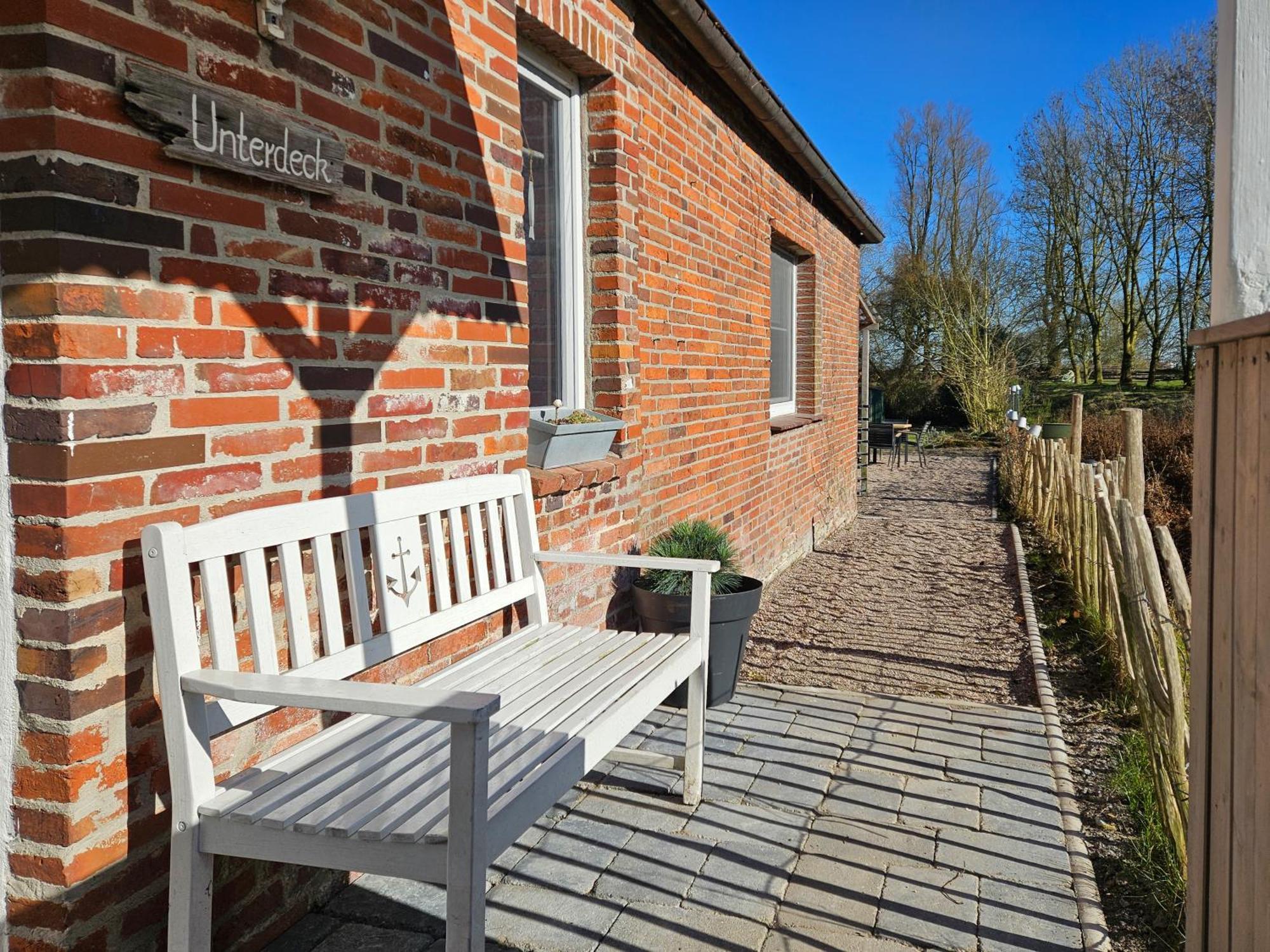 Smittshoern 3 - Nordsee Erdgeschosswohnung Mit Eingezaeunten Garten, Kamin Und Lounge! Altfunnixsiel Extérieur photo